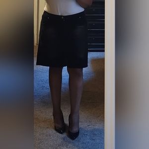 Corduroy Skirt Black